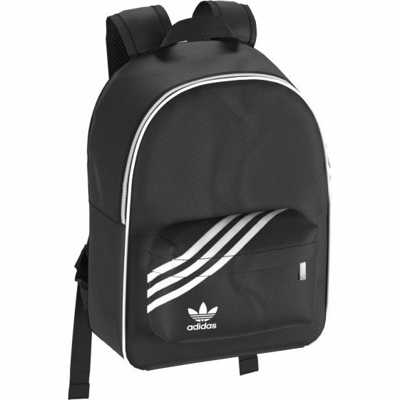 adidas Nylon Women's Backpack School Outdoor Running Sport Casual Black  GD1641